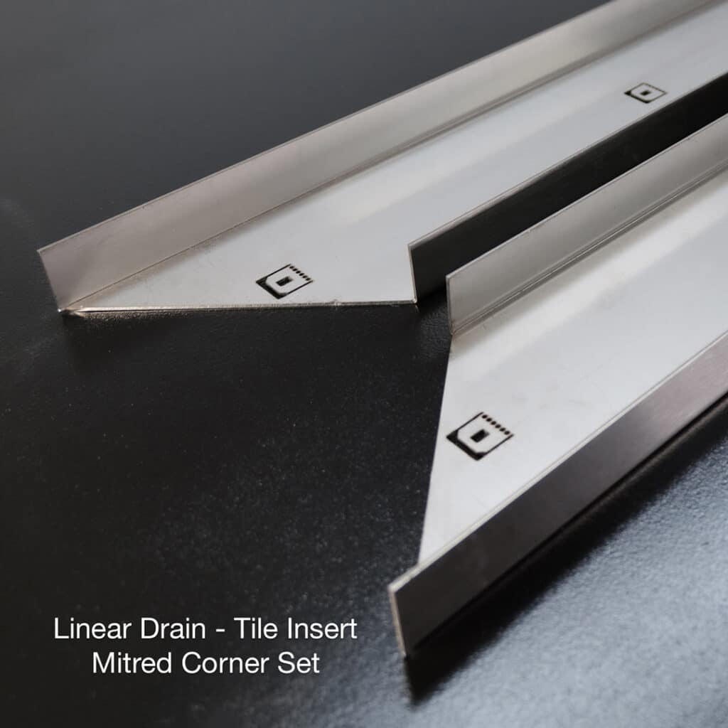 Linear-Drain-Mitred-Corner-Set