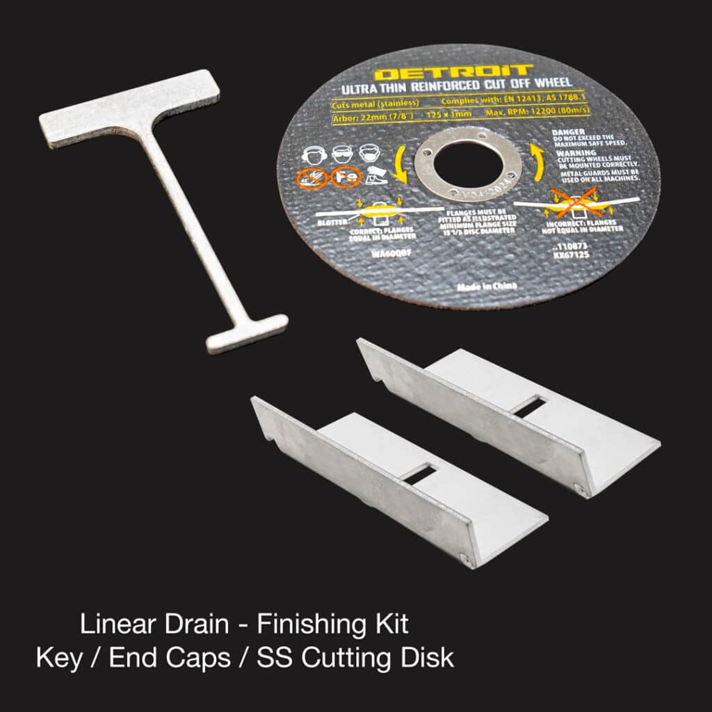 Linear-Drain-finishing-kit