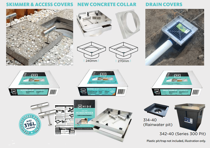 Skimmer & Access Covers